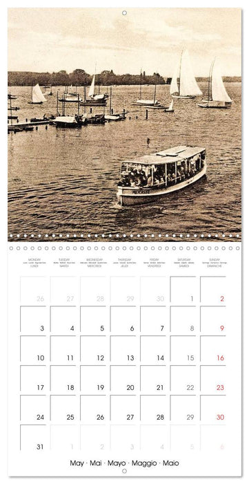 Bons baisers de Berlin : Cartes postales historiques de la ville (CALVENDO Calendrier mensuel 2027)