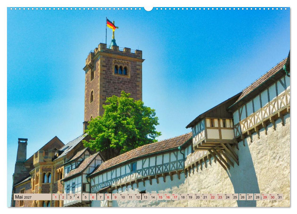 Hier war Martin Luther (CALVENDO Wandkalender 2027)