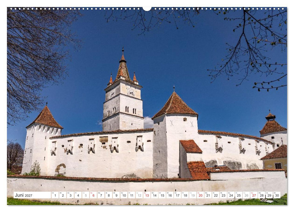 Kirchenburgen in Siebenbürgen (CALVENDO Wandkalender 2027)