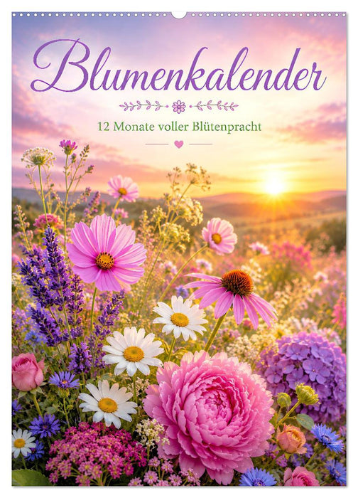 Blumenkalender (CALVENDO Wandkalender 2027)