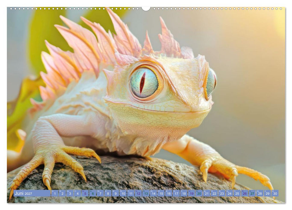 Entzückend seltsame Tierwesen - Fantasiewerke (CALVENDO Wandkalender 2027)