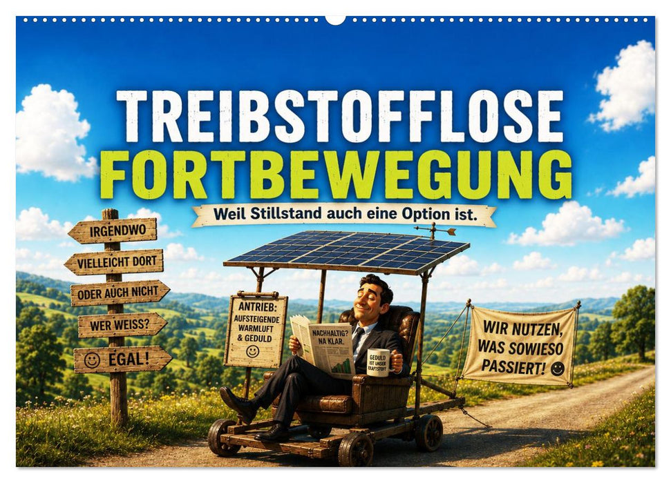 Treibstofflose Fortbewegung (CALVENDO Wandkalender 2027)