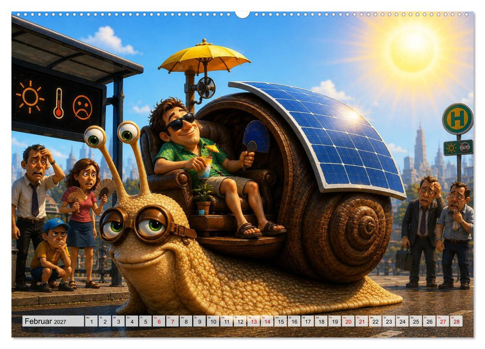 Treibstofflose Fortbewegung (CALVENDO Wandkalender 2027)
