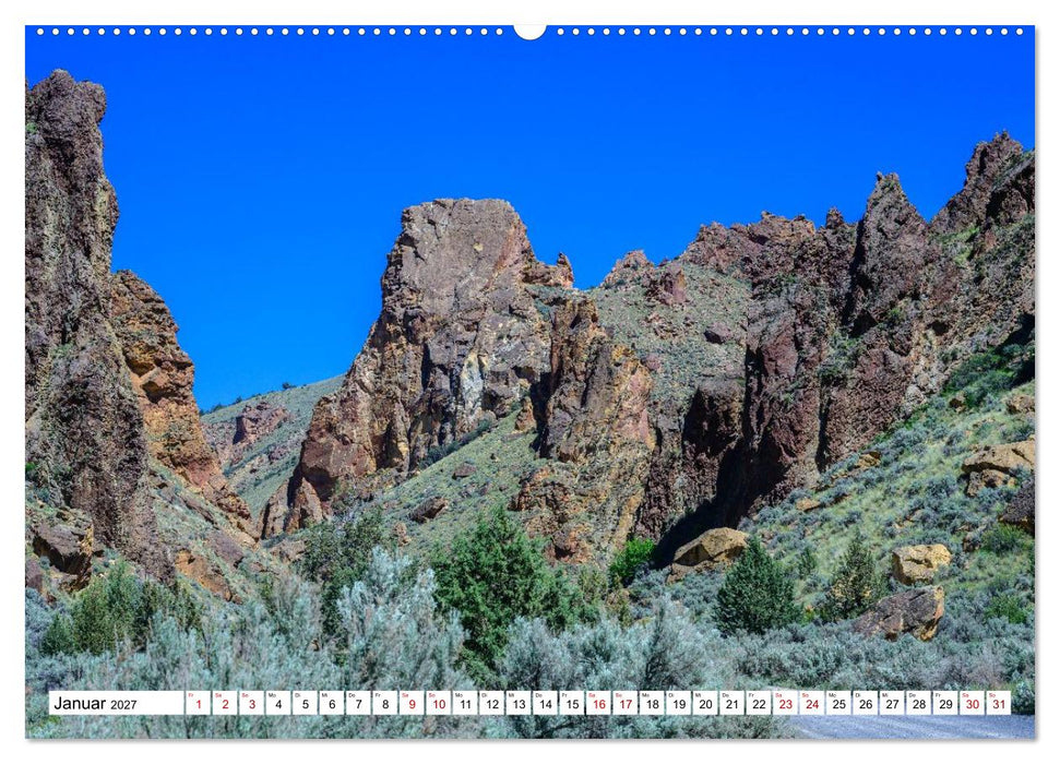 Naturwunder im Nordwesten der USA (CALVENDO Wandkalender 2027)