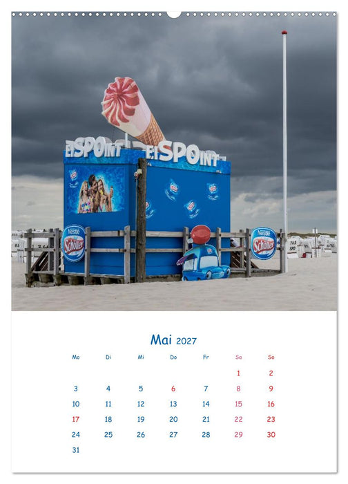 Küstenmomente des Jahres (CALVENDO Wandkalender 2027)