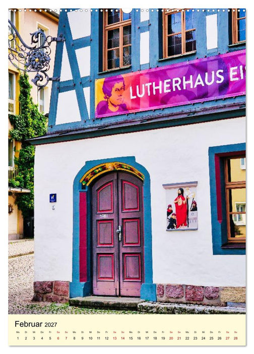 Martin Luther - Orte der Reformation (CALVENDO Premium Wandkalender 2027)