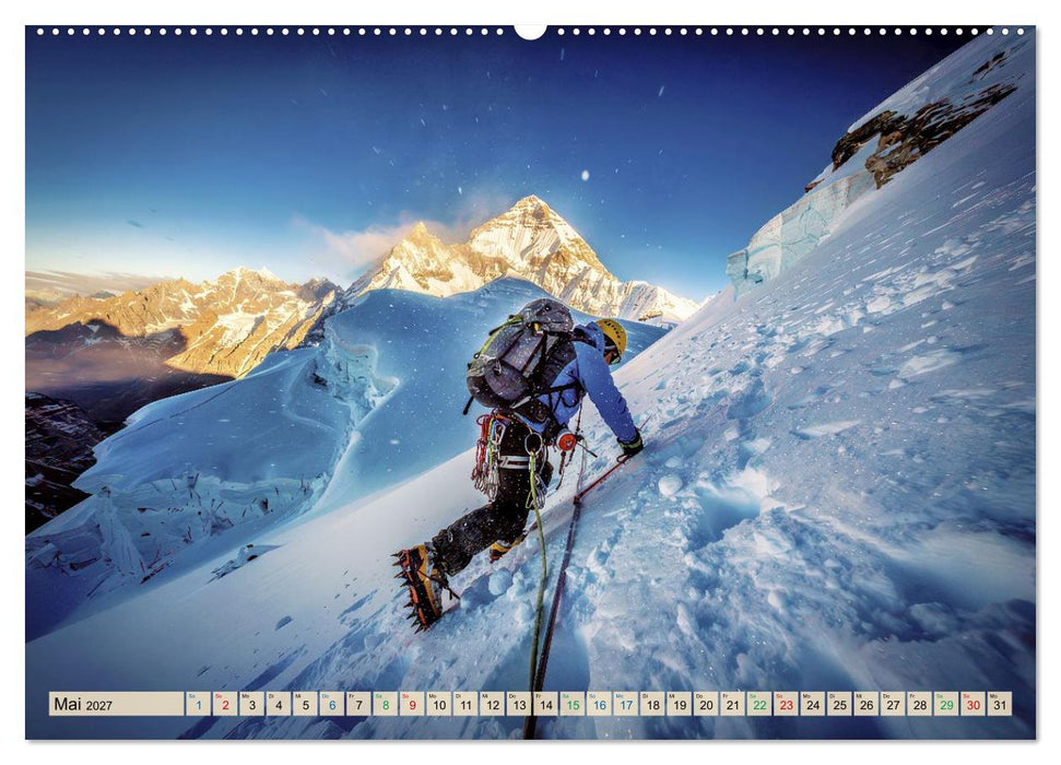 Aufstieg zum Mount Everest (CALVENDO Premium Wandkalender 2027)