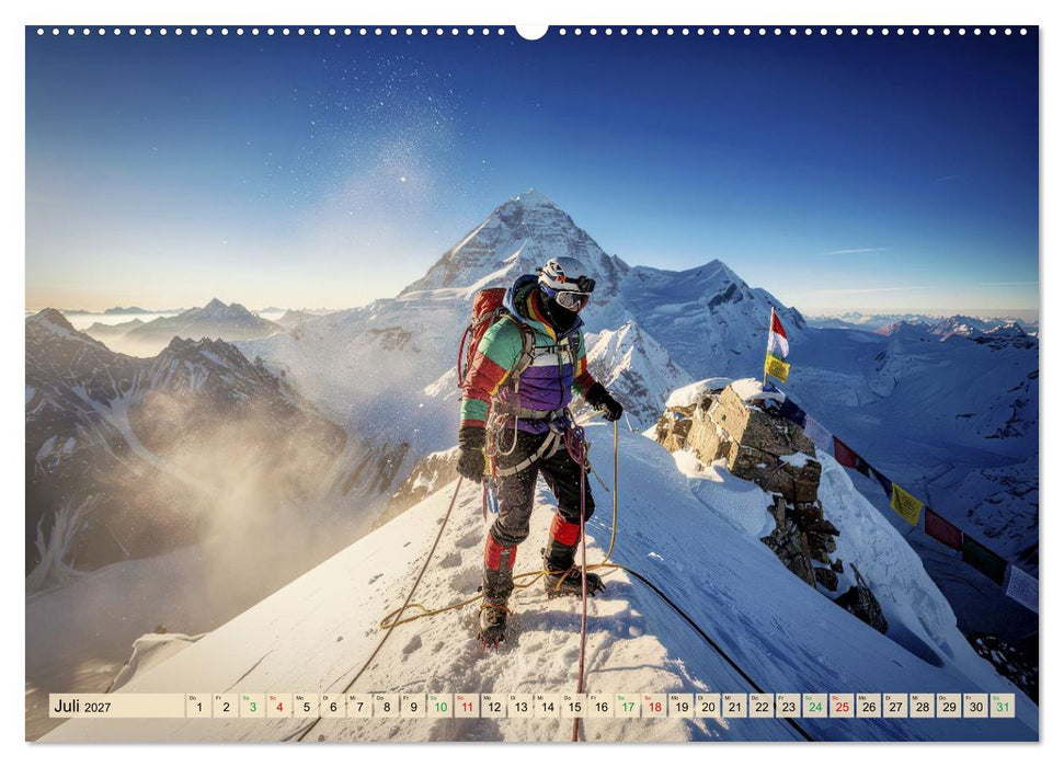 Aufstieg zum Mount Everest (CALVENDO Premium Wandkalender 2027)