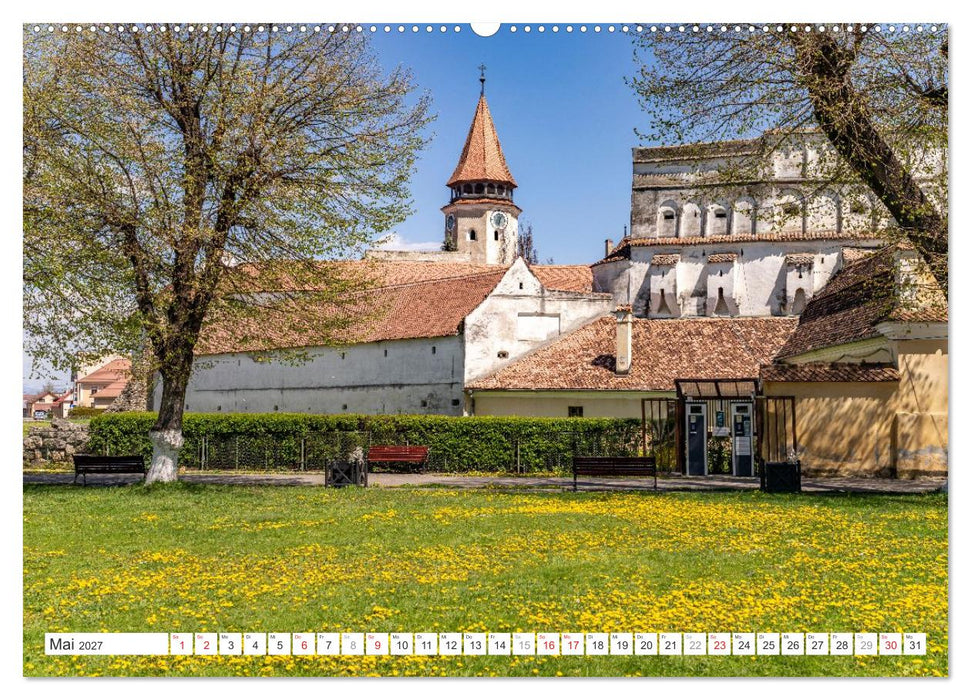 Kirchenburgen in Siebenbürgen (CALVENDO Premium Wandkalender 2027)