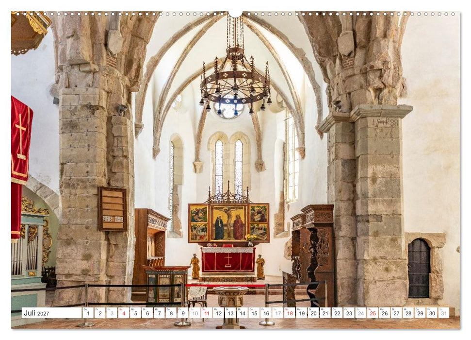 Kirchenburgen in Siebenbürgen (CALVENDO Premium Wandkalender 2027)
