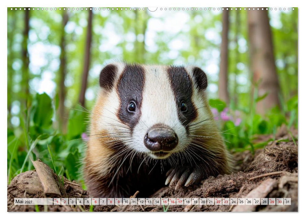 Heimische Wildtiere - Das Vermächtnis der Natur (CALVENDO Premium Wandkalender 2027)