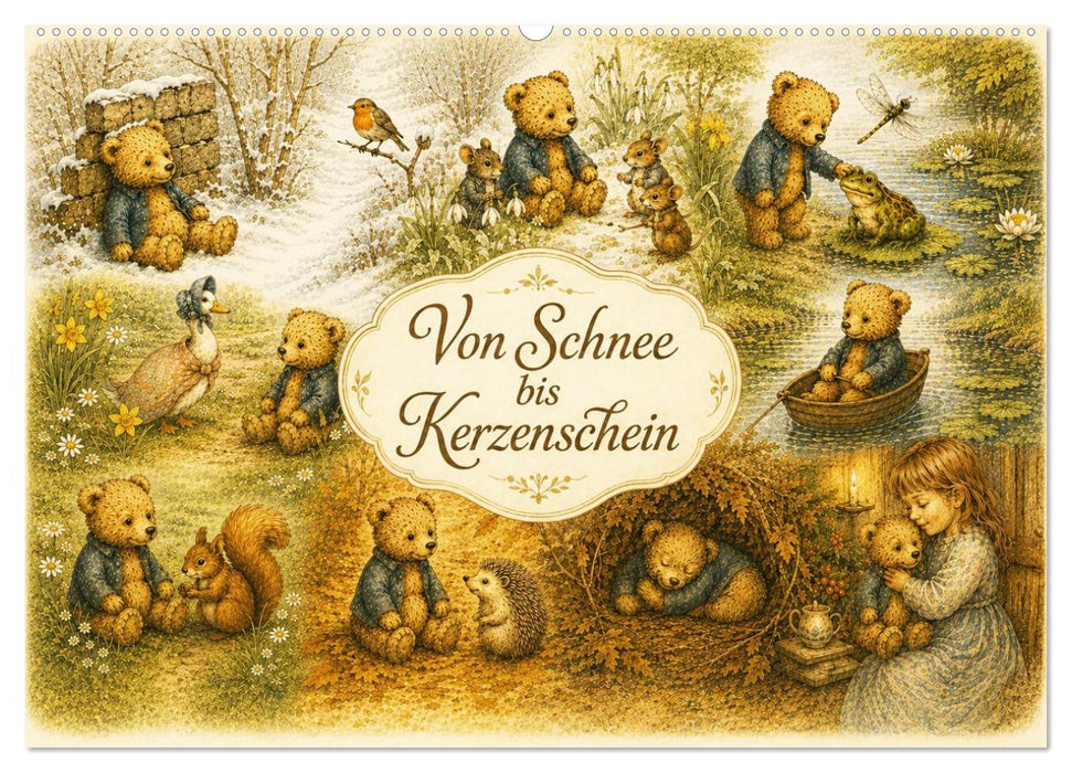 Von Schnee bis Kerzenschein (CALVENDO Wandkalender 2027)