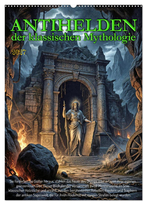 Antihelden der klassischen Mythologie (CALVENDO Wandkalender 2027)