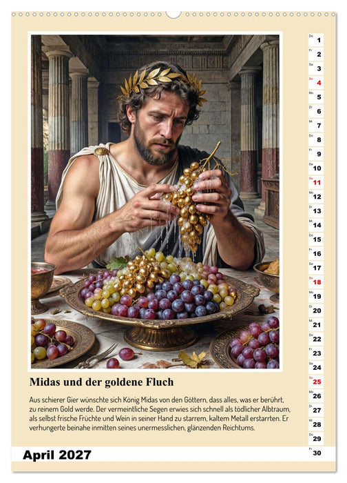 Antihelden der klassischen Mythologie (CALVENDO Wandkalender 2027)