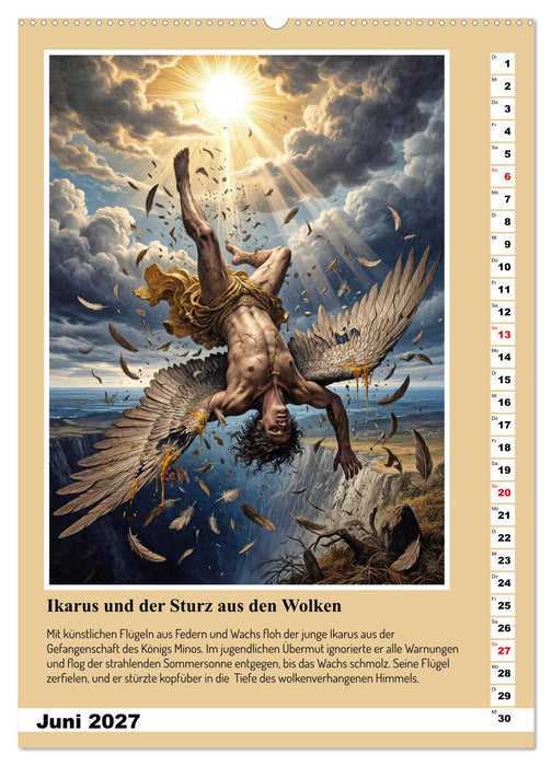 Antihelden der klassischen Mythologie (CALVENDO Wandkalender 2027)