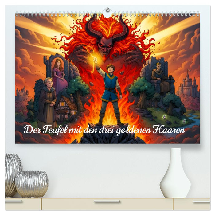 Der Teufel mit den drei goldenen Haaren (CALVENDO Premium Wandkalender 2027)