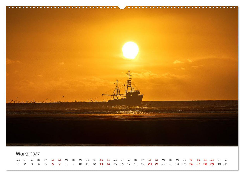 Küstenliebe - Vom Zauber der leisen Küstenmomente (CALVENDO Premium Wandkalender 2027)