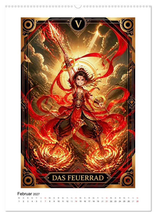 Götter des Drachen-Himmels (CALVENDO Wandkalender 2027)