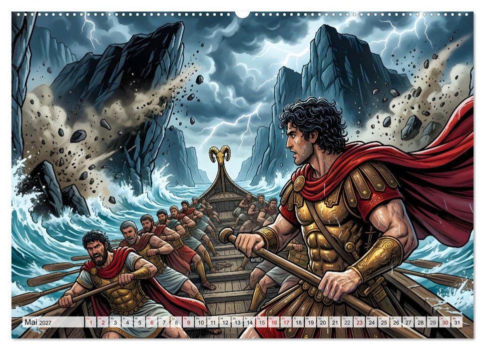 Die Argonauten - Jason und das Goldene Vlies (CALVENDO Wandkalender 2027)