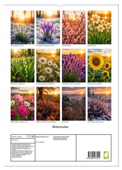 Blütenzauber (CALVENDO Premium Wandkalender 2027)