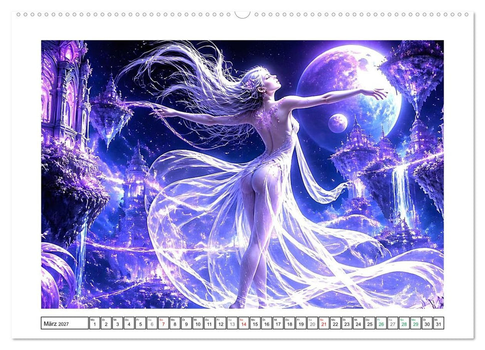 Im Glanz ferner Welten (CALVENDO Premium Wandkalender 2027)