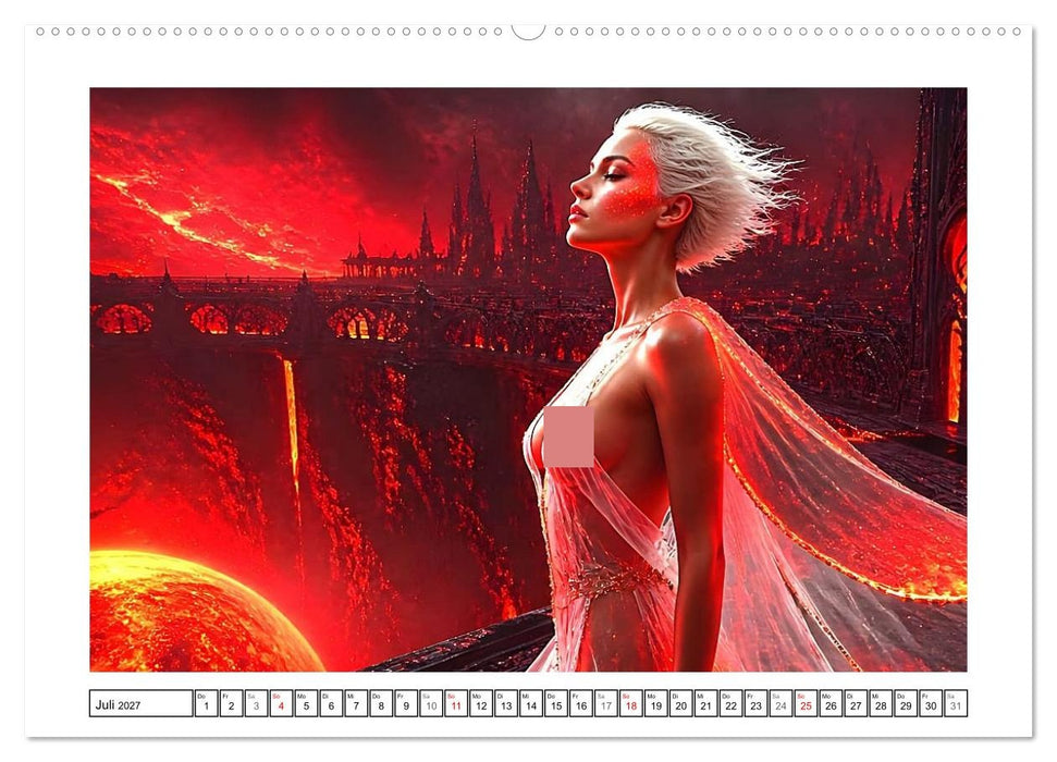 Im Glanz ferner Welten (CALVENDO Premium Wandkalender 2027)