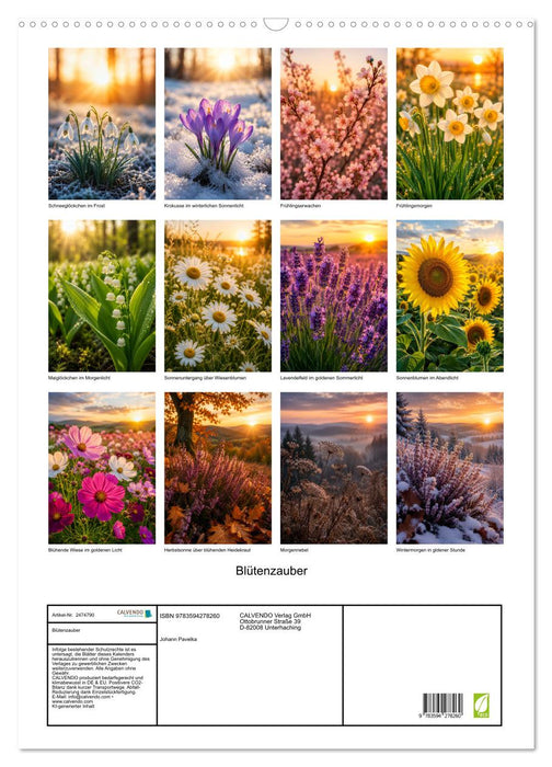 Blütenzauber (CALVENDO Wandkalender 2027)
