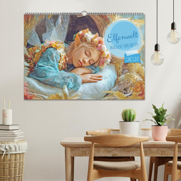 Elfenwelt - Magische Fabelwesen (CALVENDO Wandkalender 2027)