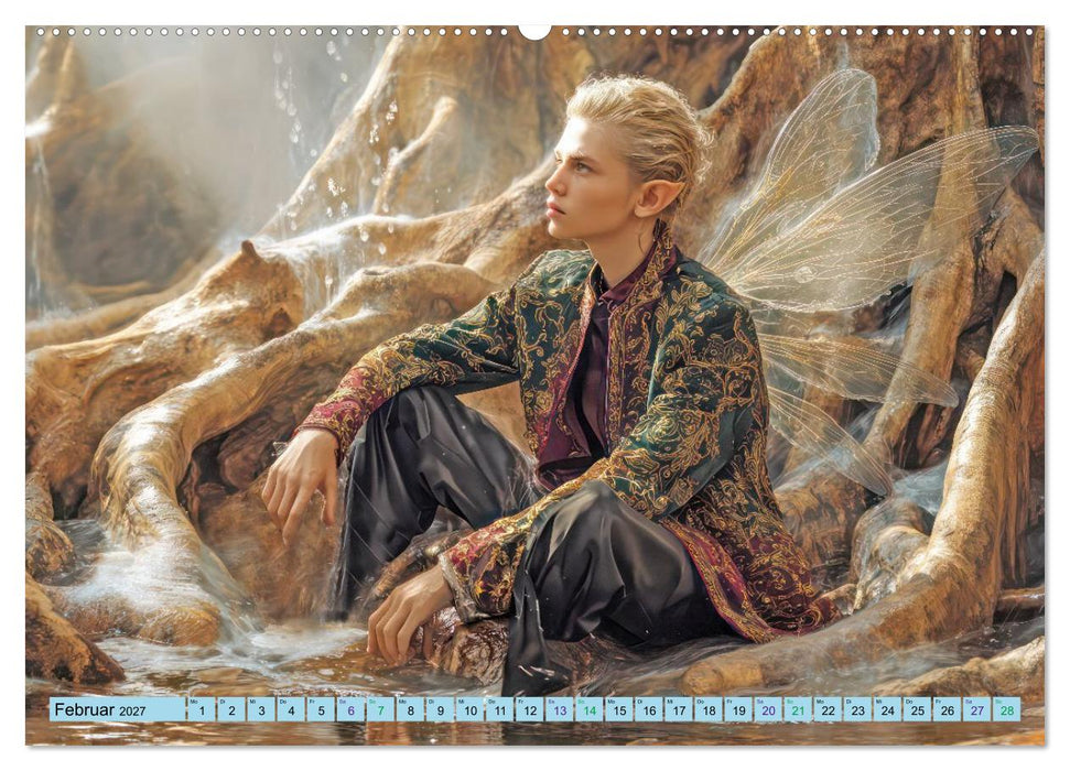 Elfenwelt - Magische Fabelwesen (CALVENDO Premium Wandkalender 2027)