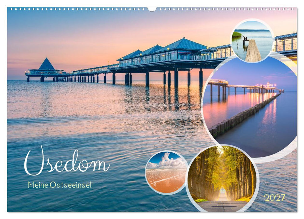 Usedom - Meine Ostseeinsel (CALVENDO Wandkalender 2027)