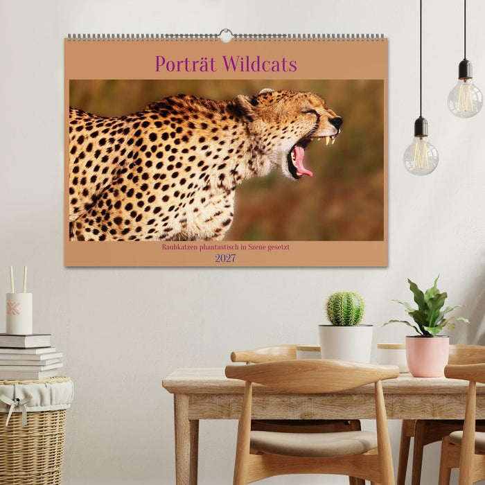 Porträt Wildcats (CALVENDO Wandkalender 2027)
