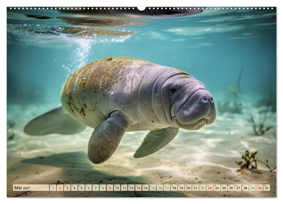 Die langsamsten Tiere der Welt (CALVENDO Wandkalender 2027)