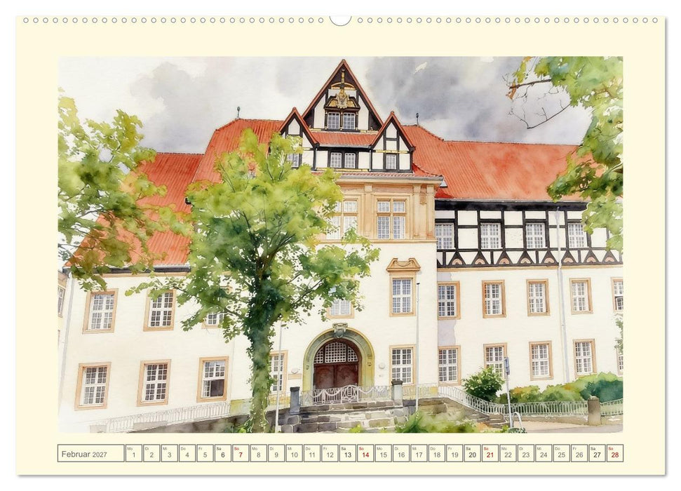 Kurstadt mit Charme - Bad Oeynhausen (CALVENDO Premium Wandkalender 2027)