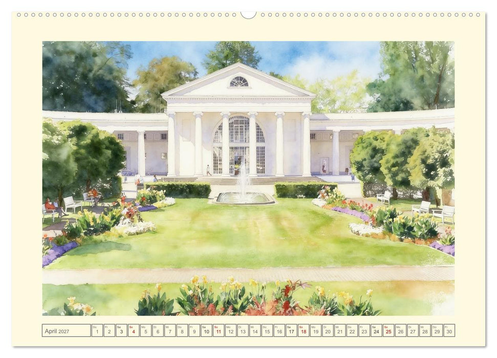 Kurstadt mit Charme - Bad Oeynhausen (CALVENDO Premium Wandkalender 2027)