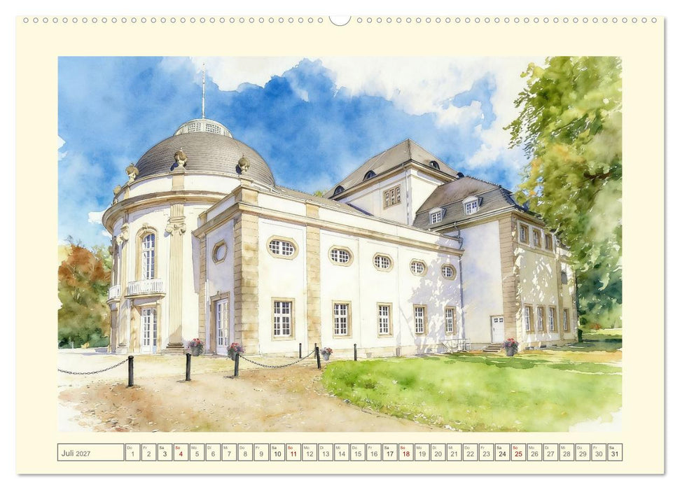 Kurstadt mit Charme - Bad Oeynhausen (CALVENDO Premium Wandkalender 2027)