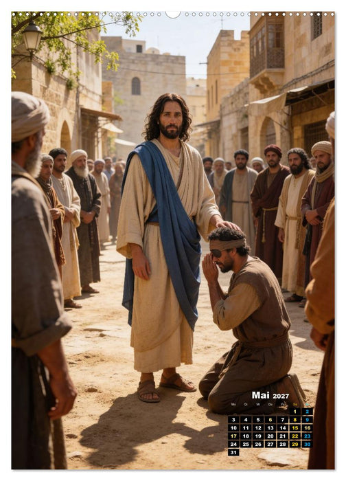 Die Wunder Jesu - 12 biblische Szenen aus den Evangelien (CALVENDO Premium Wandkalender 2027)