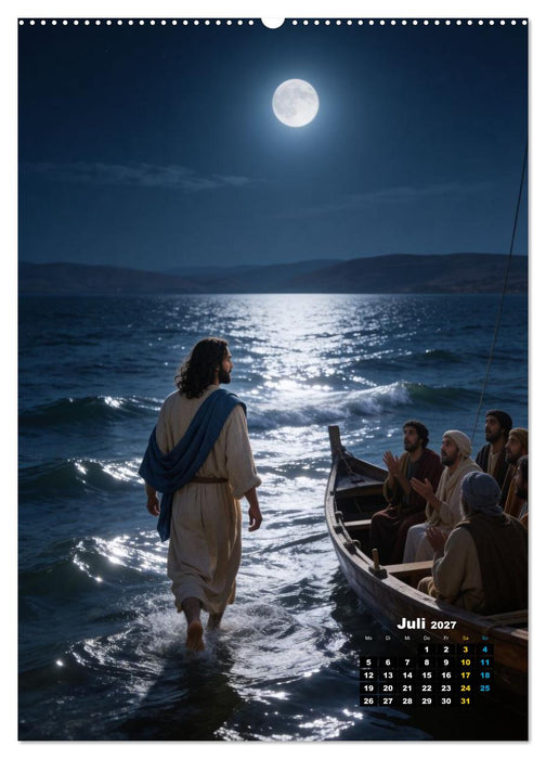 Die Wunder Jesu - 12 biblische Szenen aus den Evangelien (CALVENDO Premium Wandkalender 2027)
