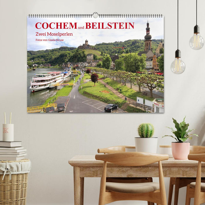 Cochem und Beilstein - Zwei Moselperlen (CALVENDO Wandkalender 2027)