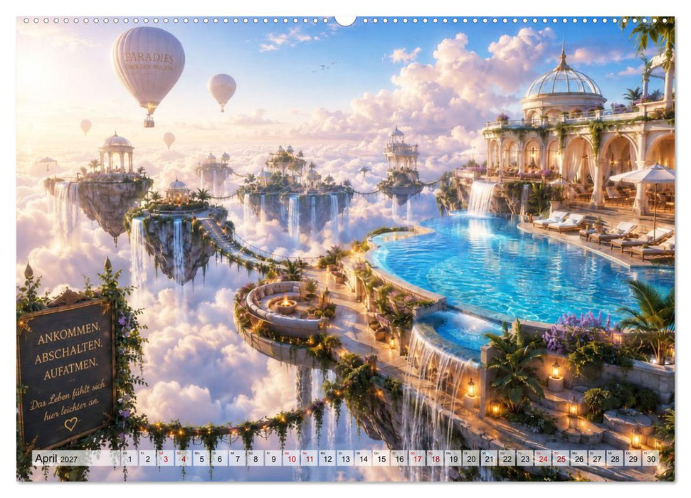 Die verrücktesten Urlaubsdestinationen (CALVENDO Premium Wandkalender 2027)