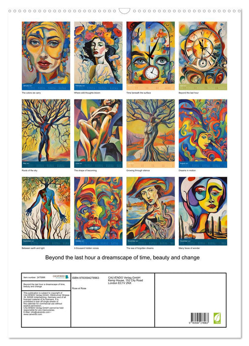 Beyond the last hour a dreamscape of time, beauty and change (CALVENDO Monthly Calendar 2027)