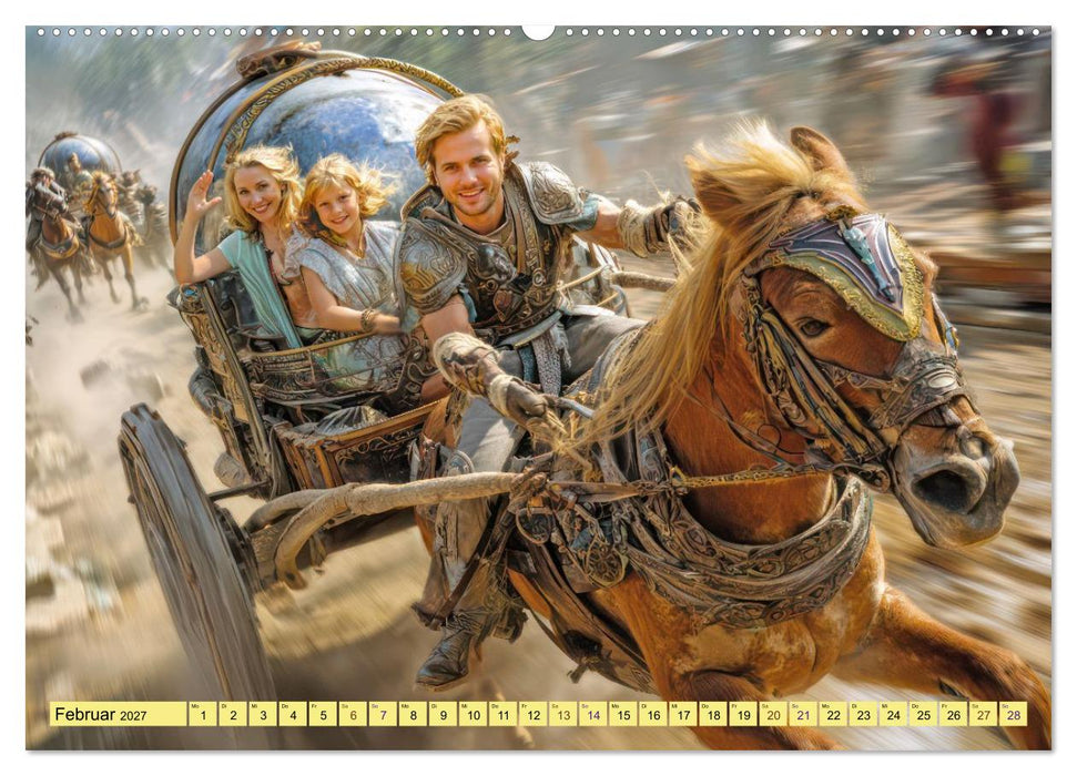 Kutschen - Abenteuerliche Fantasiewerke (CALVENDO Premium Wandkalender 2027)