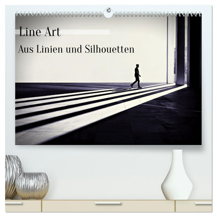 Line Art - Aus Linien und Silhouetten (CALVENDO Premium Wandkalender 2027)