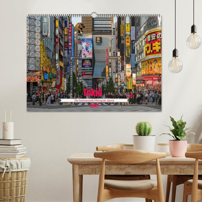 Tokio. Die faszinierende Metropole Japans (CALVENDO Wandkalender 2027)