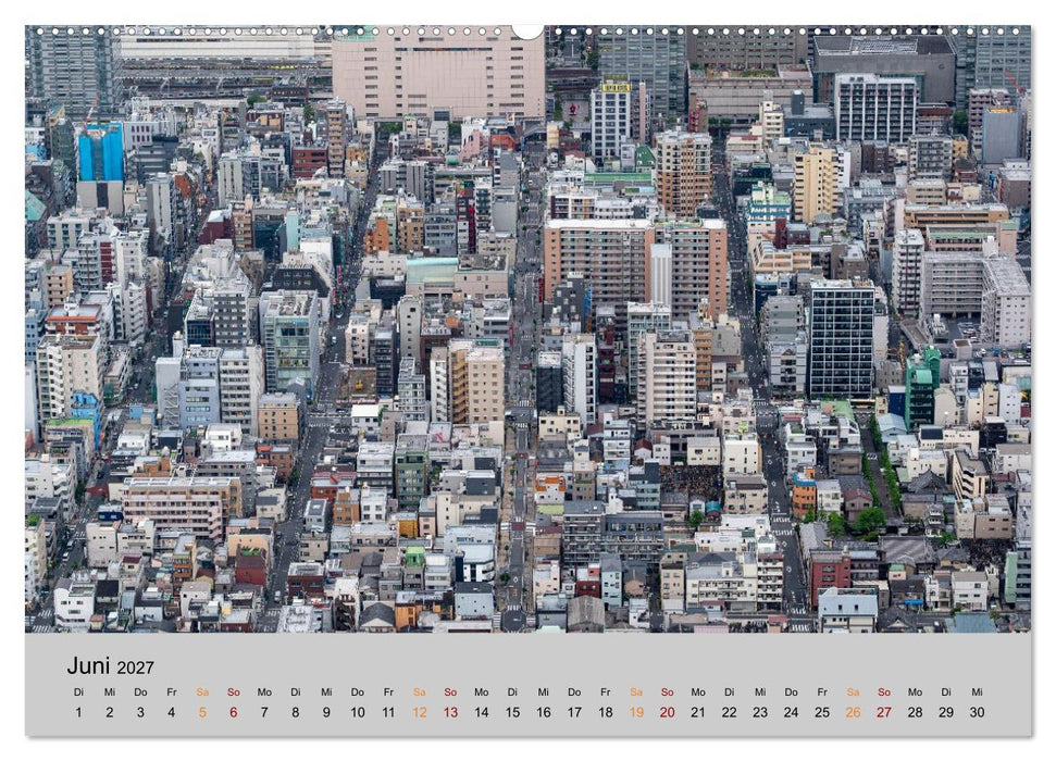 Tokio. Die faszinierende Metropole Japans (CALVENDO Wandkalender 2027)