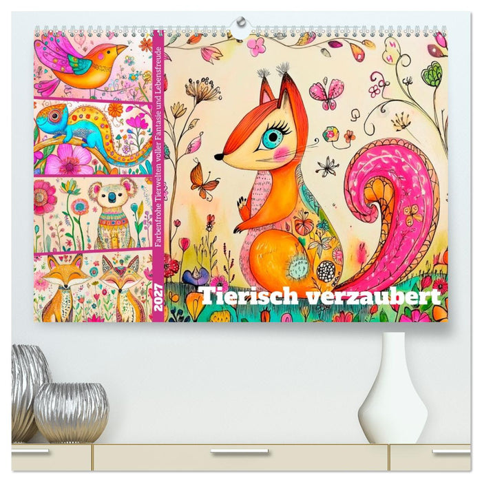 Tierisch verzaubert (CALVENDO Premium Wandkalender 2027)