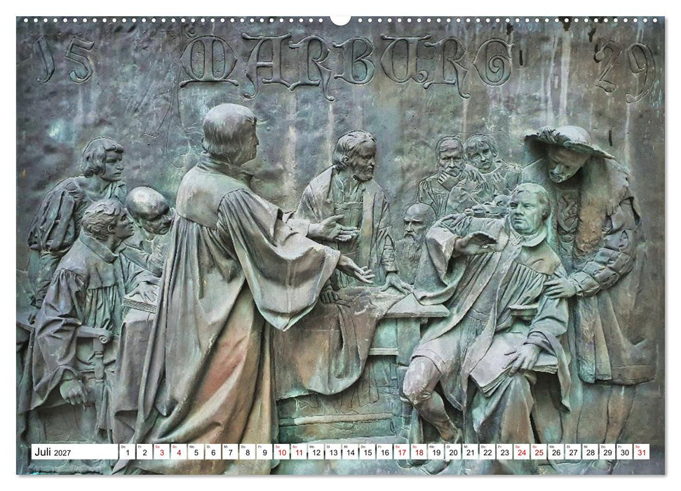 Martin Luther allüberall (CALVENDO Premium Wandkalender 2027)