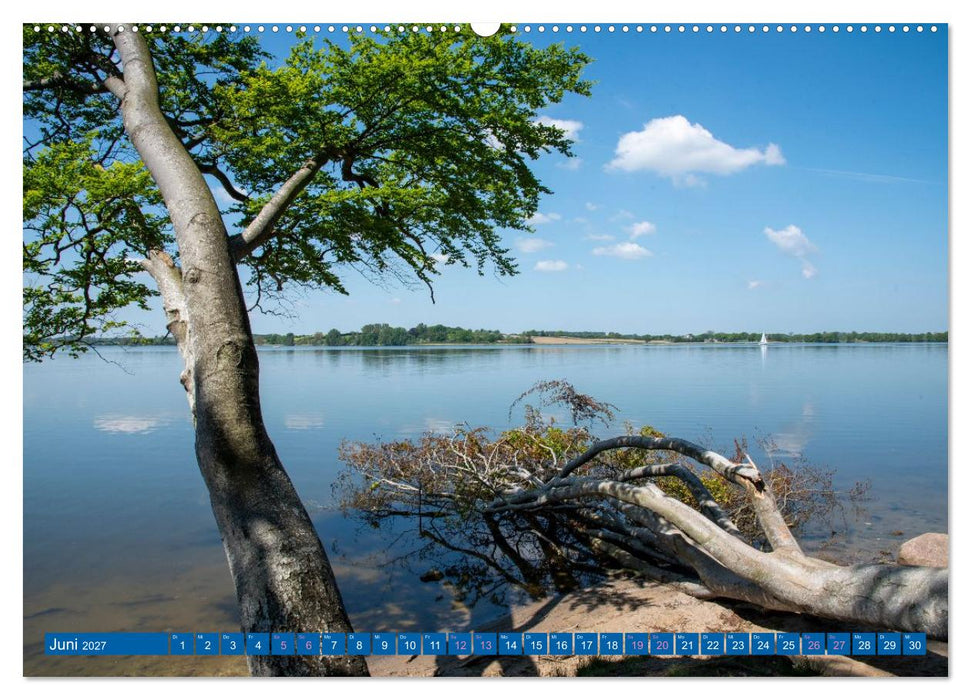 Unterwegs entlang der Schlei (CALVENDO Wandkalender 2027)