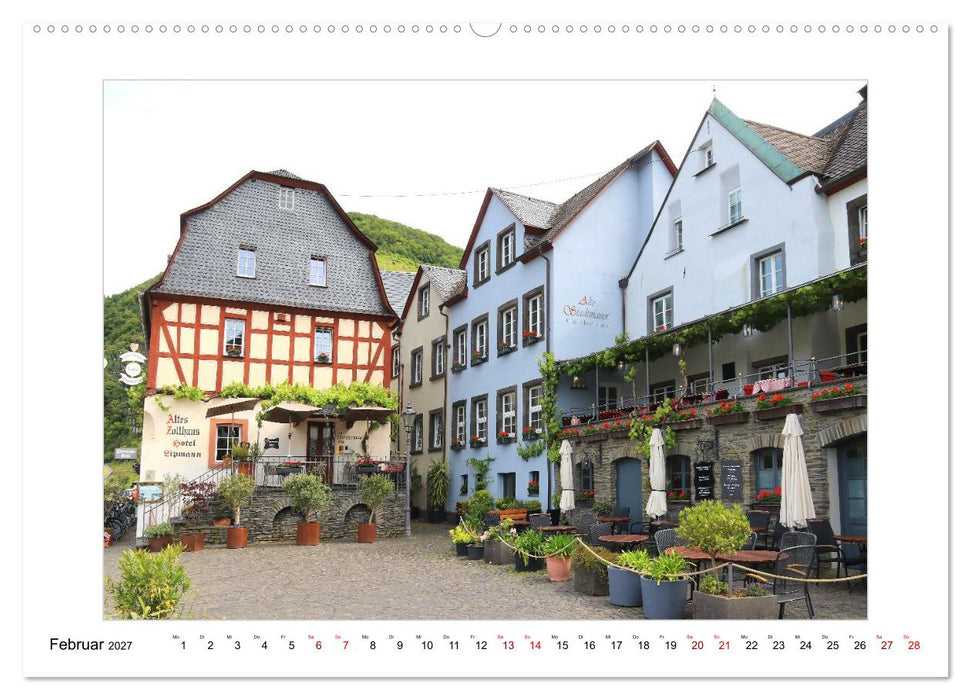 Cochem und Beilstein - Zwei Moselperlen (CALVENDO Premium Wandkalender 2027)