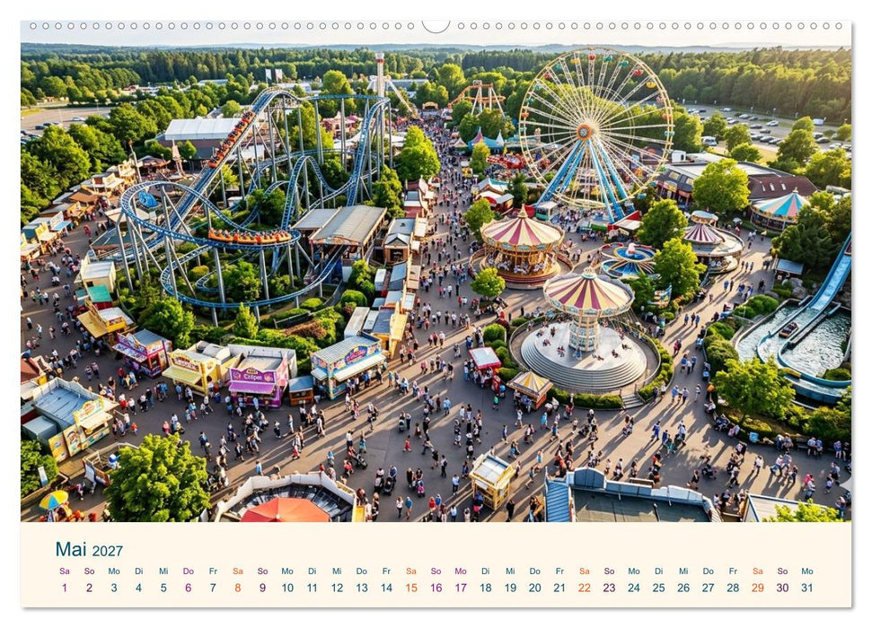 Zu viele für ein Selfie — Der Mensch im Strom der Menge (CALVENDO Wandkalender 2027)