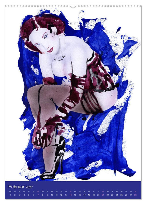 Burlesque - Quickies von Sara Horwath, der Klassiker (CALVENDO Wandkalender 2027)